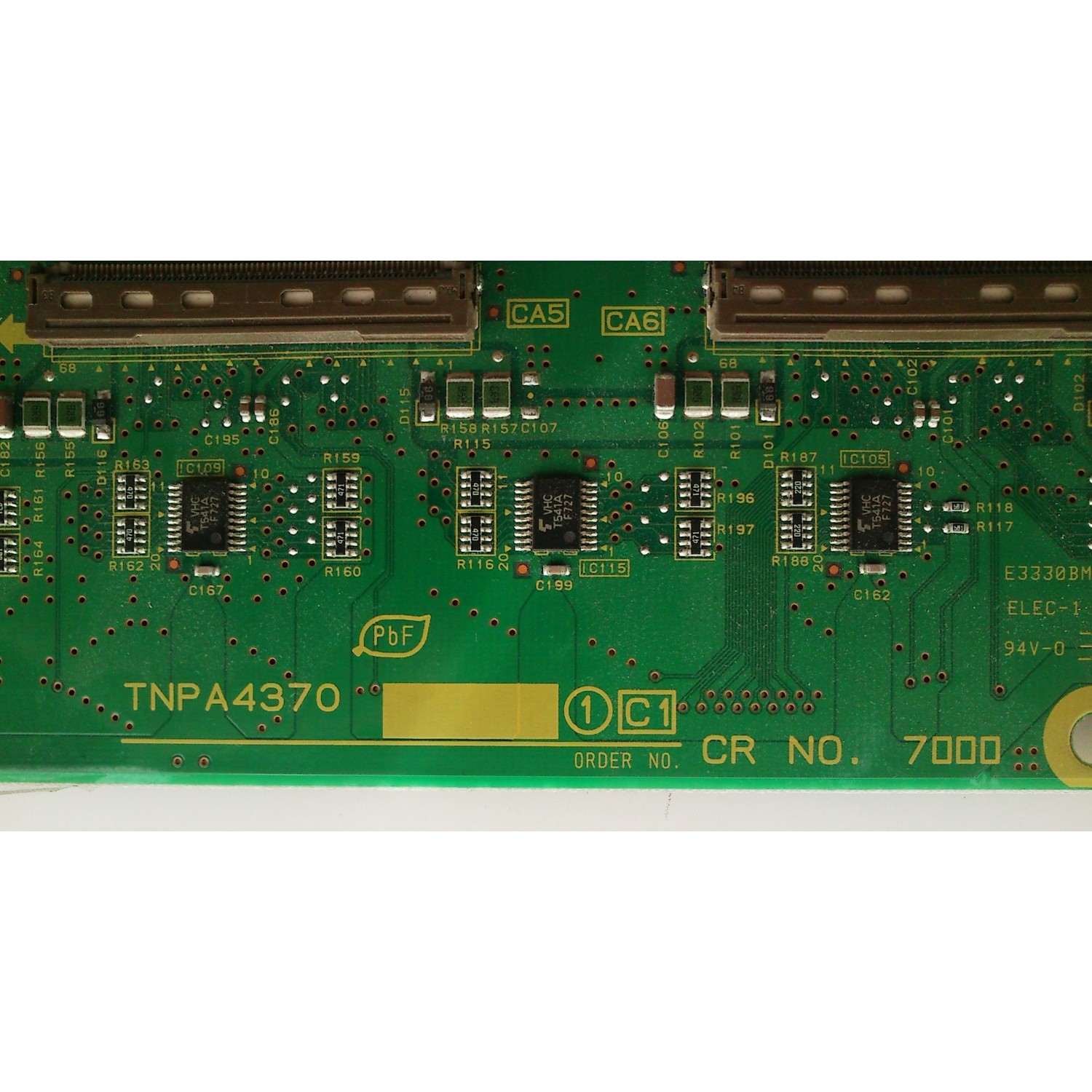 BUFFER C1 TNPA4370 PANASONIC TXNC11NZTU  MODELO TH-42PZ77U - Imagen 2